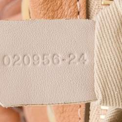 Pre Owned Chloe Brown Leather Medium Paraty Satchel