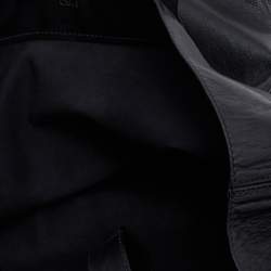 Pre Owned Chloe Black Leather Chain Detail Tote