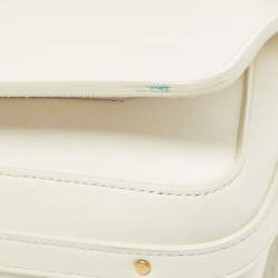 Chloe Off White Leather Roy Shoulder Bag