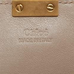 Pre Owned Chloe Multicolor Patchwork Suede and Leather Medium Drew Shoulder Bag