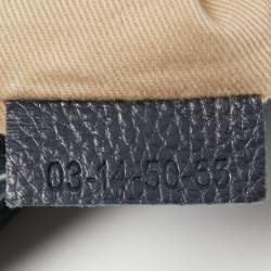 Pre Owned Chloe Navy Blue Leather Medium Paraty Satchel