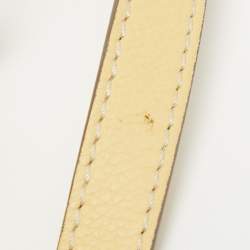 Pre Owned Chloe Yellow Leather Medium Marcie Shoulder Bag