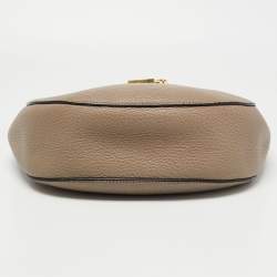 Pre Owned Chloe Grey Leather Medium Drew Shoulder Bag