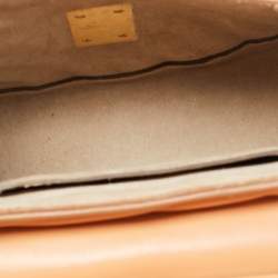 Pre Owned Chloe Beige Leather Mini Drew Bijou Shoulder Bag