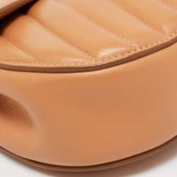 Pre Owned Chloe Beige Leather Mini Drew Bijou Shoulder Bag