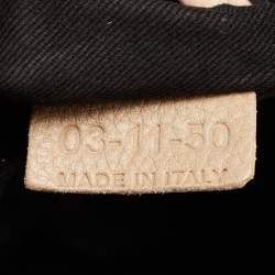 Pre Owned Chloe Beige Leather Large Paraty Satchel