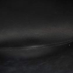 Pre Owned Chloe Black Leather Medium Aby Shopper Tote