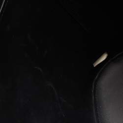 Pre Owned Chloe Black Leather Medium Aby Shopper Tote