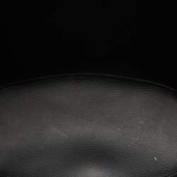 Pre Owned Chloe Black Leather Medium Aby Shopper Tote