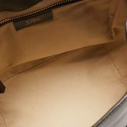 Chloe Brown Leather and Suede Small Faye Daye Backpack