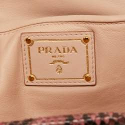 Pre Owned Chloe Beige Leather Medium Elsie Chain Shoulder Bag