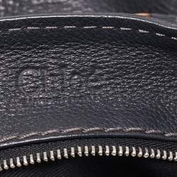 Pre Owned Chloe Navy Blue Leather Medium Paddington Satchel