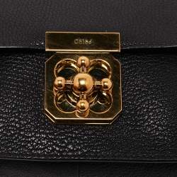 مملوكة مسبقًا Chloe Black Leather Elsie Crossbody Bag
