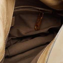 Pre Owned حقيبة كروس كلوي مارسي متوسطة جلد وردية فاتحة