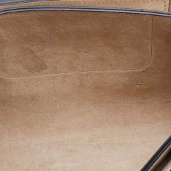 Pre Owned حقيبة كتف كلوي فايه سويدي وجلد بني صغيرة