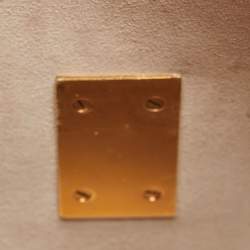 Pre Owned Chloe Brown Snakeskin Embossed Leather Small Drew Crossbody Bag