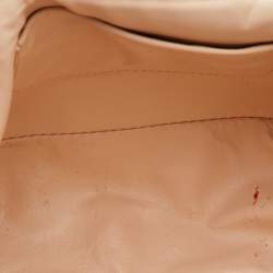 مملوكة مسبقًا حقيبة كتف كلوي إلسي جلد بنفسجي صغيرة 