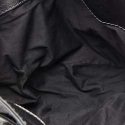 Pre Owned Chloe Black Studded Leather Paddington Tote