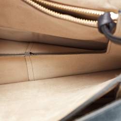 مملوكة مسبقًا حقيبة كتف كلوي فاي متوسطة سويدي وجلد بيج