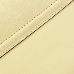 Chloe Yellow Leather and Suede Small Faye Shoulder Bag