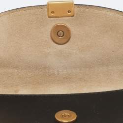 Pre Owned Chloe Black Leather Georgia Convertible Belt Bag