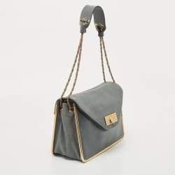 Pre Owned Chloe Dusky Leather Medium Sally Shoulder Bag