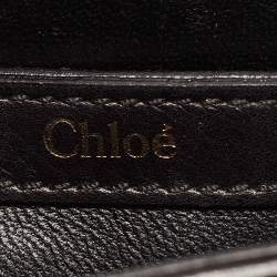 مملوكة مسبقًا حقيبة كتف كلوي سالي جلد برتقالي صغيرة 