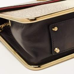 مملو كة مسبقًا حقيبة كتف كلوي سالي جلد برتقالي صغيرة 