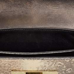 مملوكة مسبقًا حقيبة كتف كلوي سالي جلد برتقالي صغيرة 