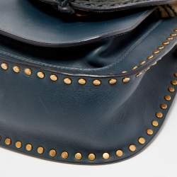 مملوكة مسبقًا حقيبة كتف كلوي ميني هودسون جلد ميستي وردي