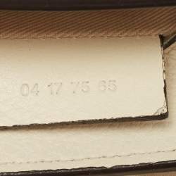 Pre Owned Chloe Cream Leather and Suede Mini Faye Daye Backpack