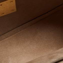 Pre Owned Chloe Beige/Gold Leather Medium Drew Shoulder Bag