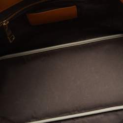 Chloe Tan/Grey Leather Large Baylee Tote