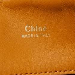 Chloe Tan/Grey Leather Large Baylee Tote