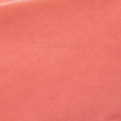 Pre Owned حقيبة كتف كلوي السي متوسطة جلد برتقالية