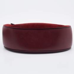 Pre Owned حقيبة كتف كلوي "درو" متوسطة سويدي و جلد بيج