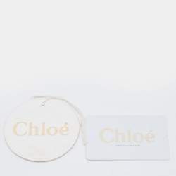 Chloe Black Leather and Suede Medium Faye Backpack