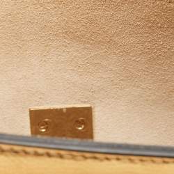 Chloe Metallic Gold Leather Medium Drew Shoulder Bag