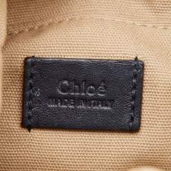 Pre Owned Chloe Tri Color Leather Mini Roy Bucket Bag