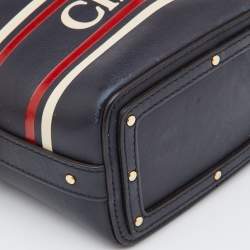 Pre Owned Chloe Tri Color Leather Mini Roy Bucket Bag