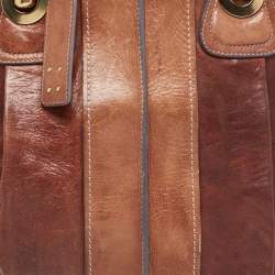 Chloe Brown Leather Heloise Hobo