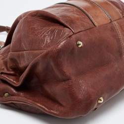 Chloe Brown Leather Heloise Hobo
