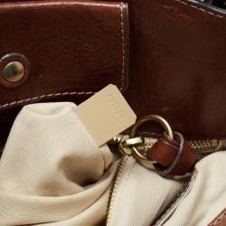 Chloe Brown Leather Heloise Hobo