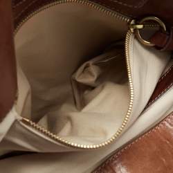 Chloe Brown Leather Heloise Hobo