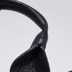 Pre Owned Chloe Black Leather Medium Paddington Satchel