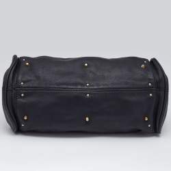 Pre Owned Chloe Black Leather Medium Paddington Satchel