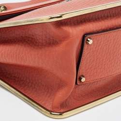 Pre Owned Chloe Brown Leather Medium Sally Shoulder Bag