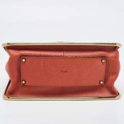 Pre Owned Chloe Brown Leather Medium Sally Shoulder Bag