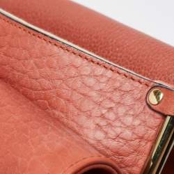 Pre Owned Chloe Brown Leather Medium Sally Shoulder Bag