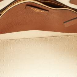 Pre Owned Valentino Multicolor Raffia and Leather Rockstud Summer Tote